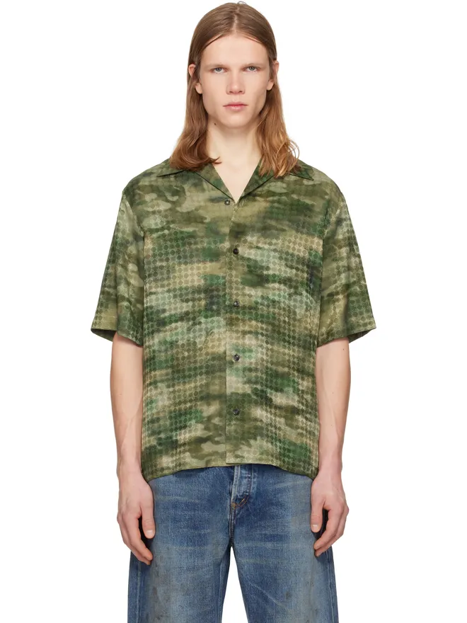 AMIRI AMIRI MA Quad Camo キャンプシャツの商品画像
