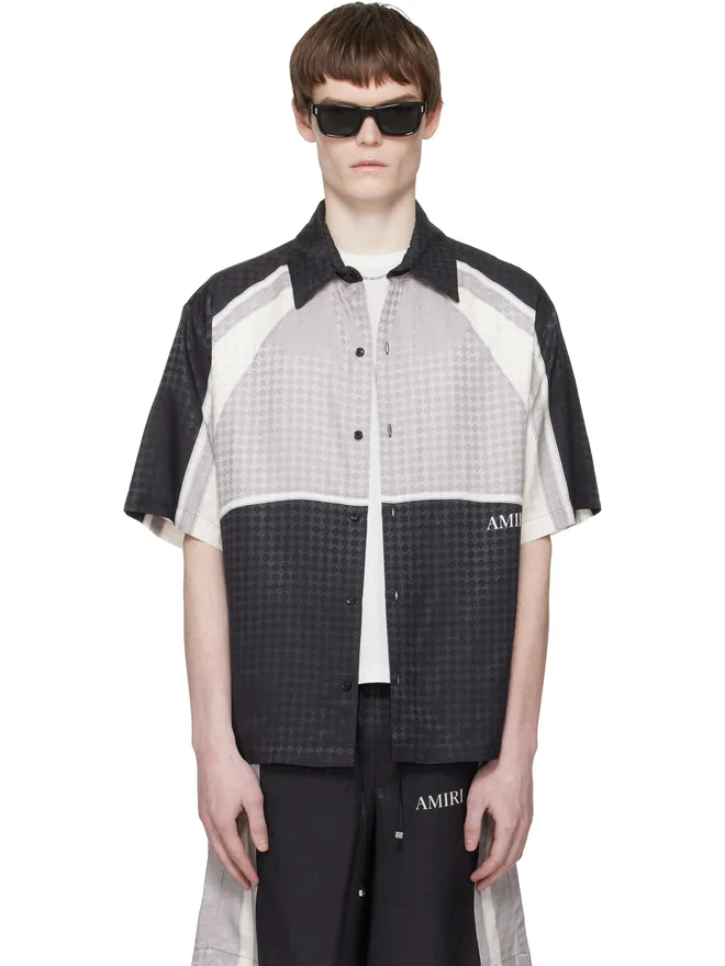 AMIRI AMIRI MA Quad パネル オーバーサイズ キャンプシャツの商品画像