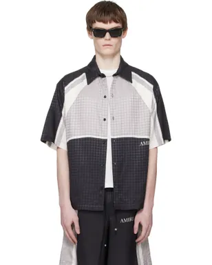 AMIRI MA Quad パネル オーバーサイズ キャンプシャツ - サムネイル1