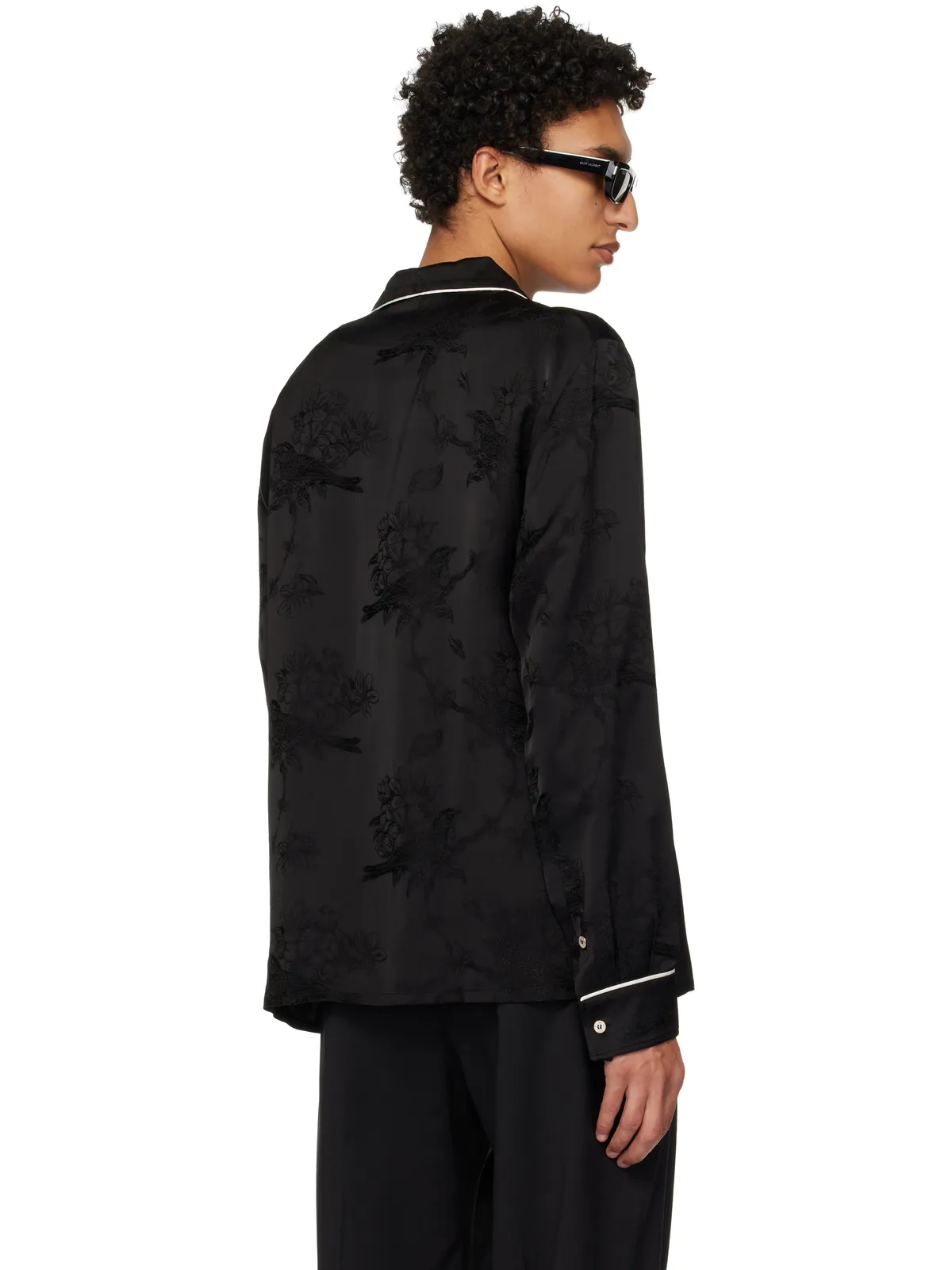 AMIRI フローラル ジャカード シャツ - 画像3