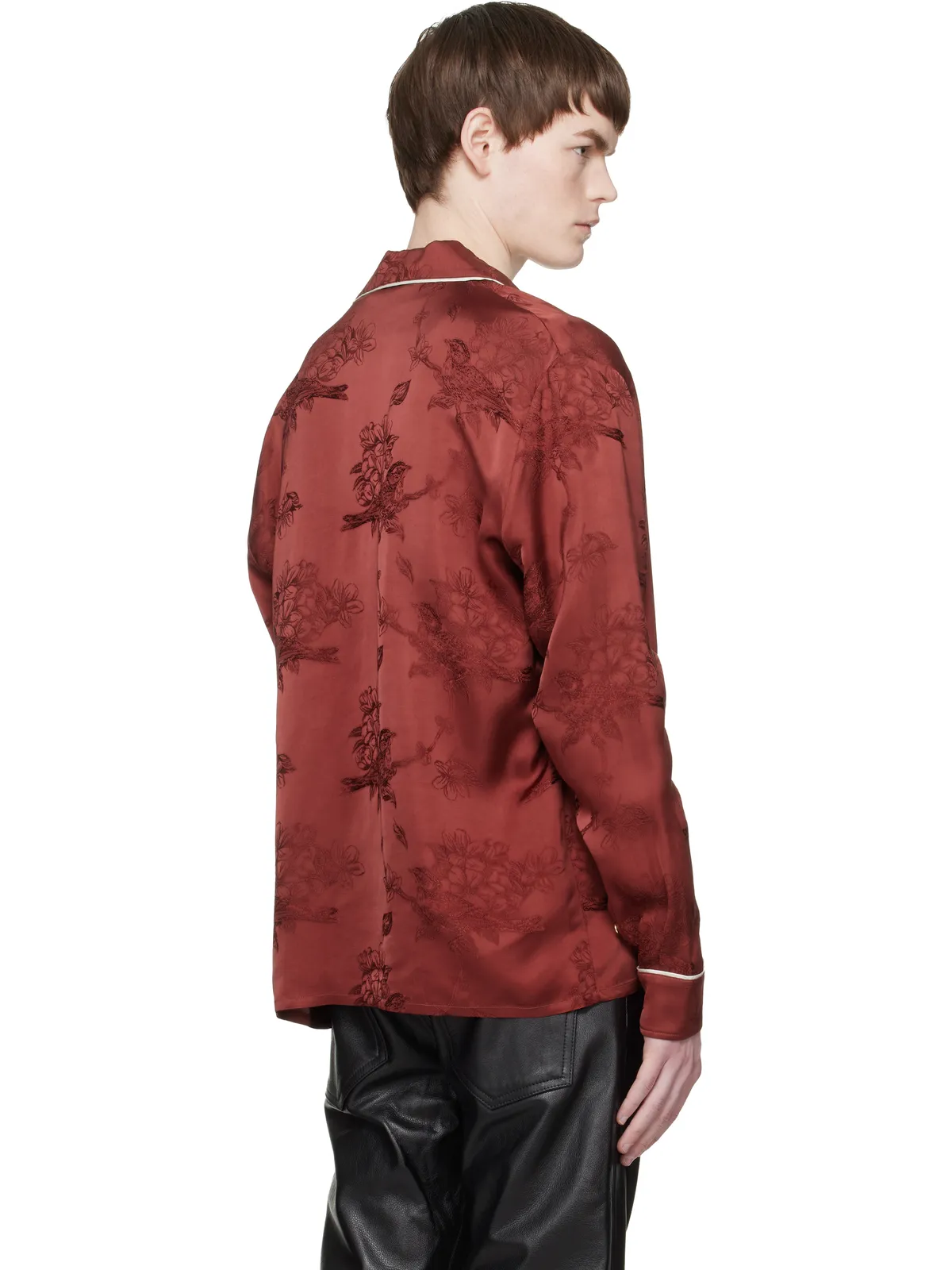 AMIRI Floral ジャカード パジャマシャツ - 画像3