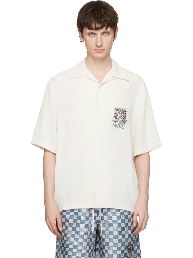 AMIRI AMIRI Sparrow ポケット キャンプシャツの商品画像
