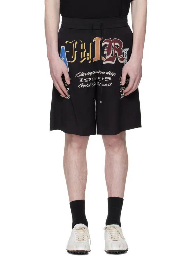 AMIRI AMIRI Varsity Patch ショートパンツの商品画像