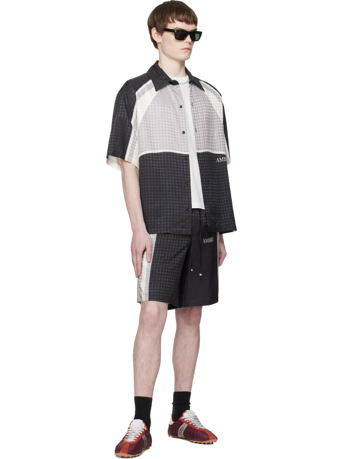 AMIRI MA Quad パネル ショートパンツ - 画像4