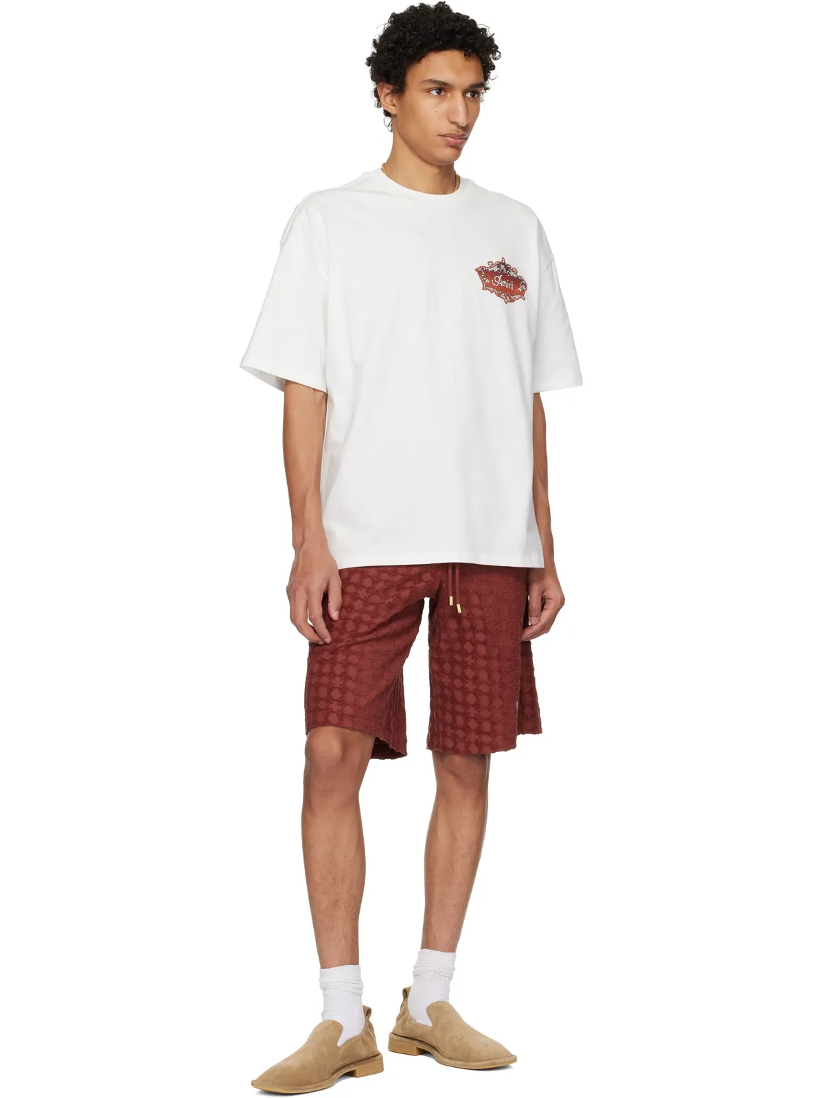 AMIRI MA Chateau オーバーサイズ ショートパンツ - 画像4
