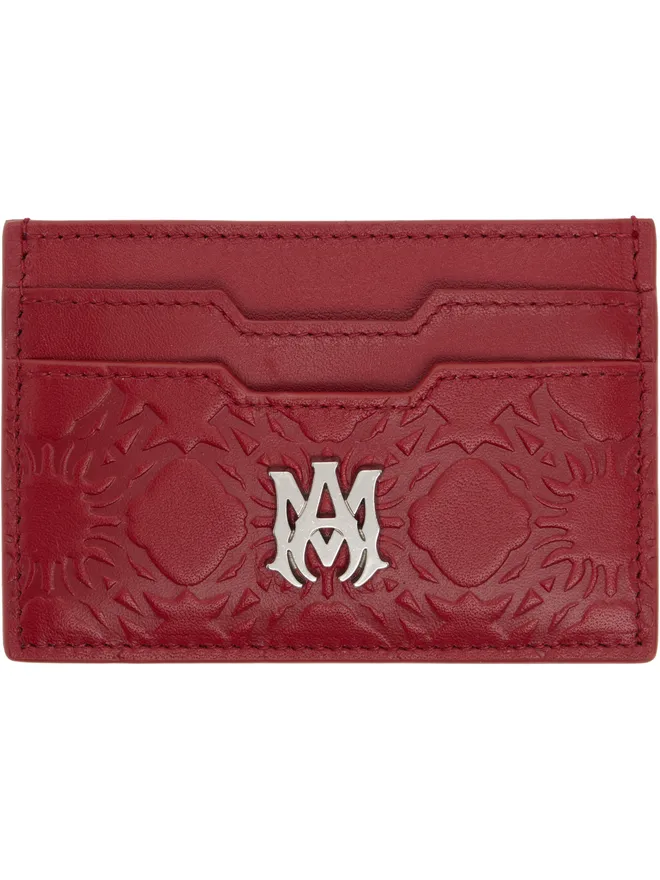 AMIRI AMIRI Lunar New Year 'MA' Quad レザー カードケースの商品画像