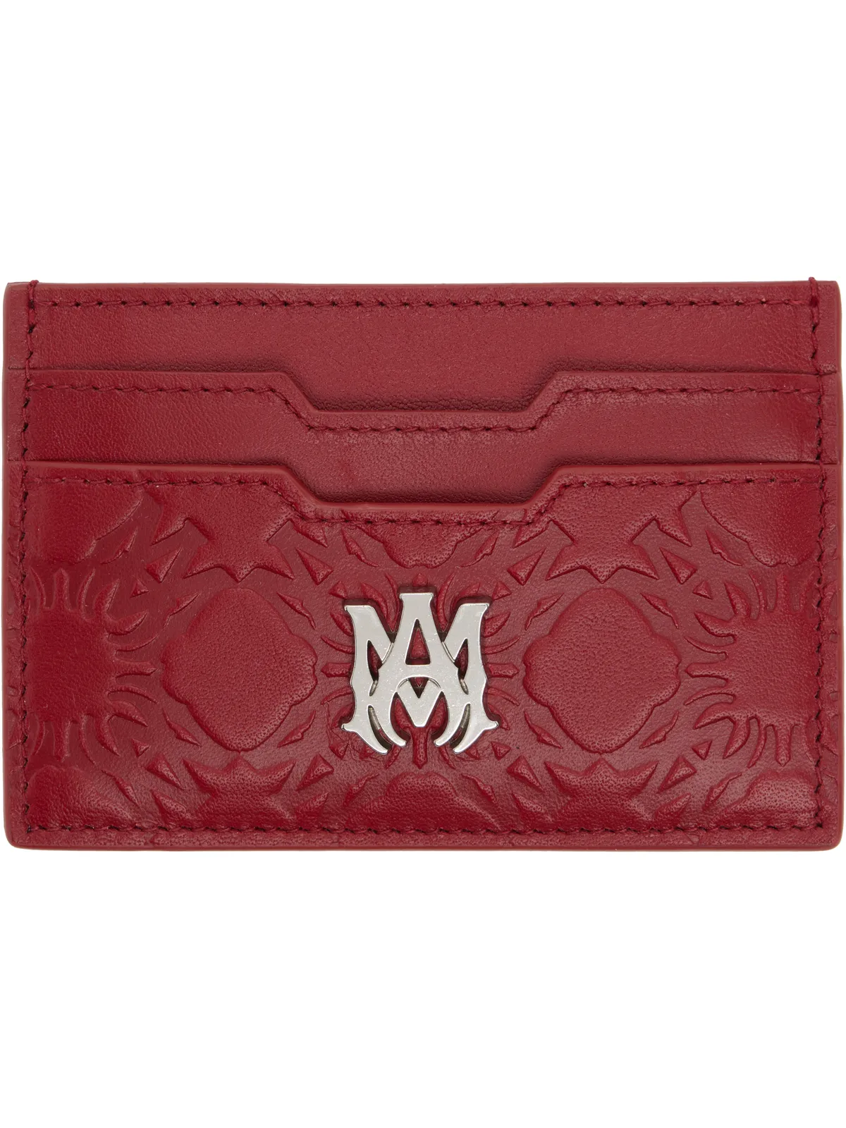 AMIRI Lunar New Year 'MA' Quad レザー カードケース - 画像1