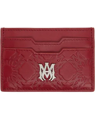 AMIRI Lunar New Year 'MA' Quad レザー カードケース - サムネイル1