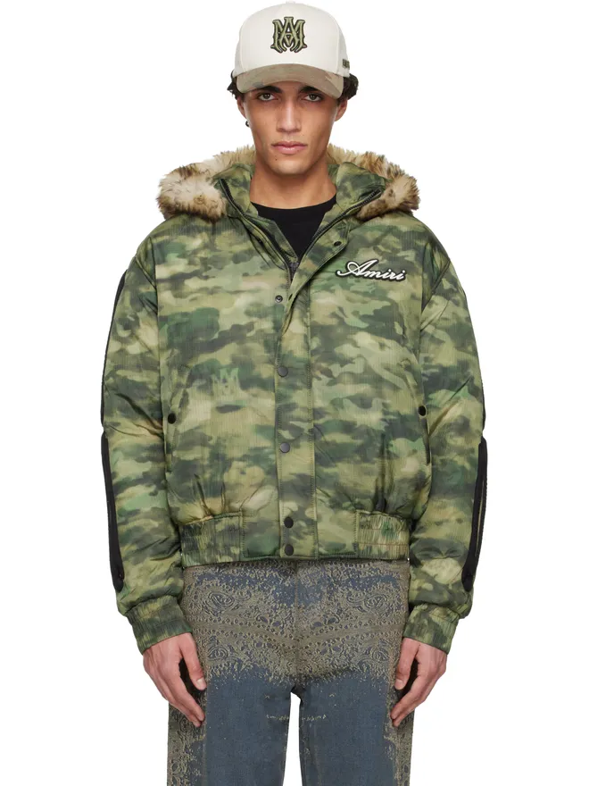 AMIRI AMIRI Bones Camo フード付きジャケットの商品画像