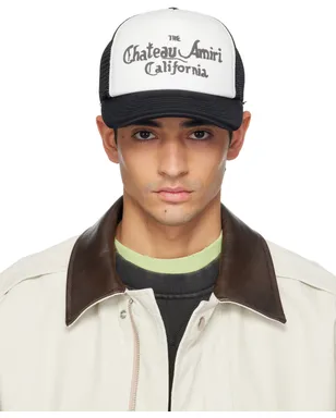 AMIRI 'Chateau Amiri' Foam トラッカーキャップ - サムネイル1