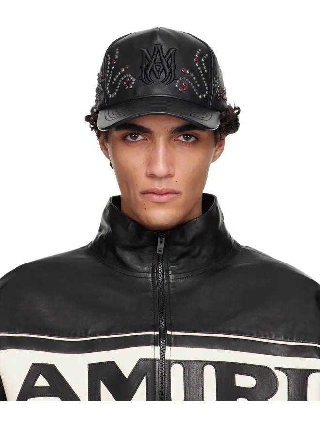AMIRI AMIRI MA Stud レザー キャップの商品画像