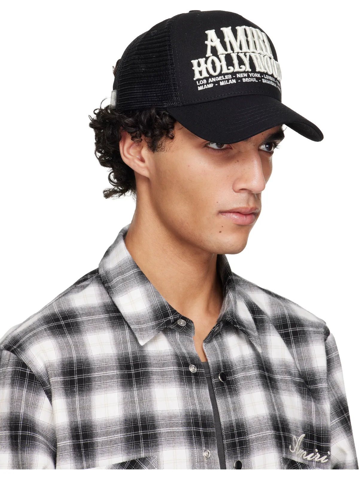AMIRI 'Amiri Hollywood' トラッカーキャップ - 画像2