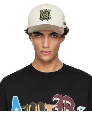 AMIRI MA Outline Camo キャンバス キャップ - サムネイル1
