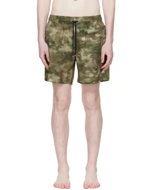 AMIRI Camo MA スイムショーツ - サムネイル1