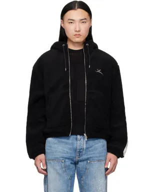 AMIRI Bones フリース ジップフーディ - サムネイル1