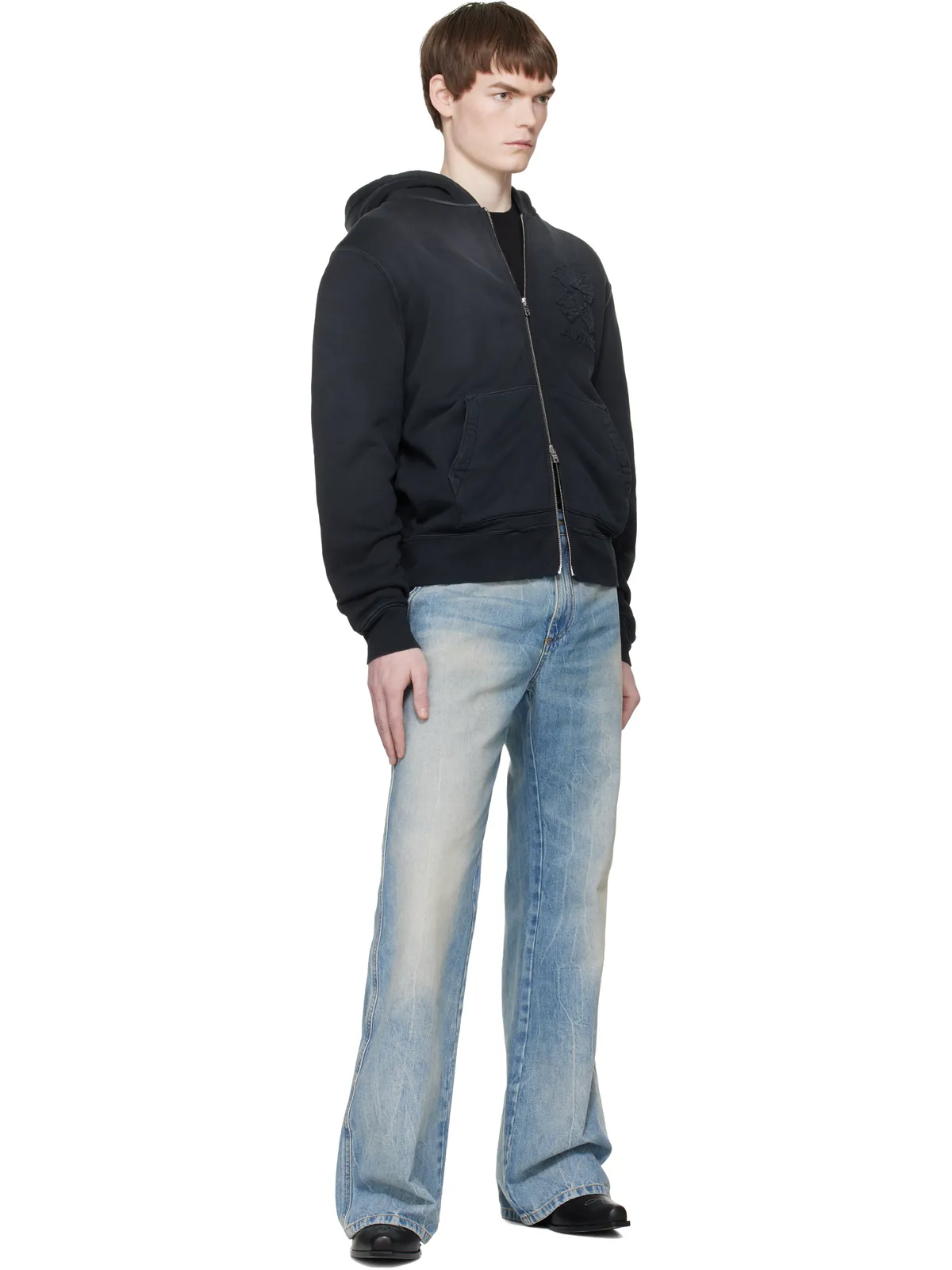 AMIRI MA Quad ジップフーディ - 画像4