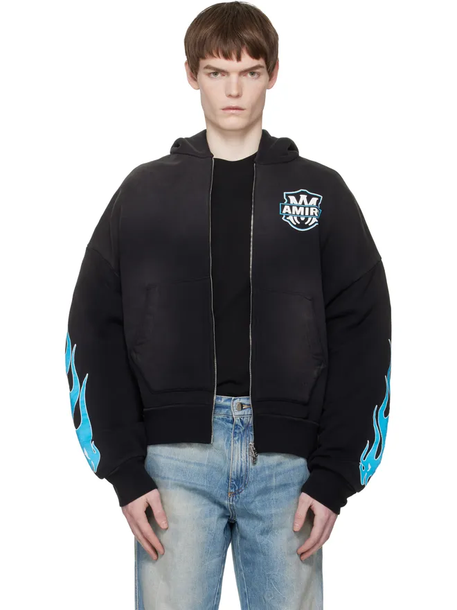 AMIRI AMIRI MA Flames ジップフーディの商品画像