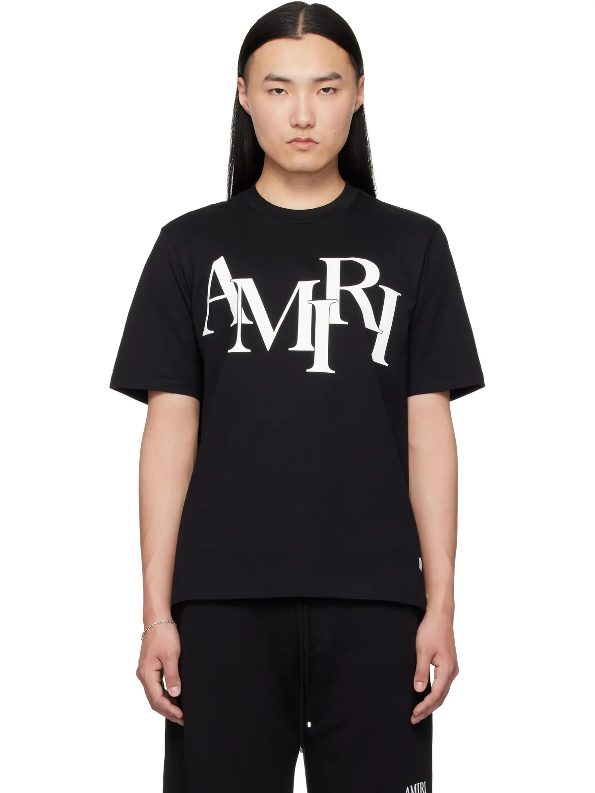 AMIRI 'AMIRI Staggered' Tシャツ - 画像1