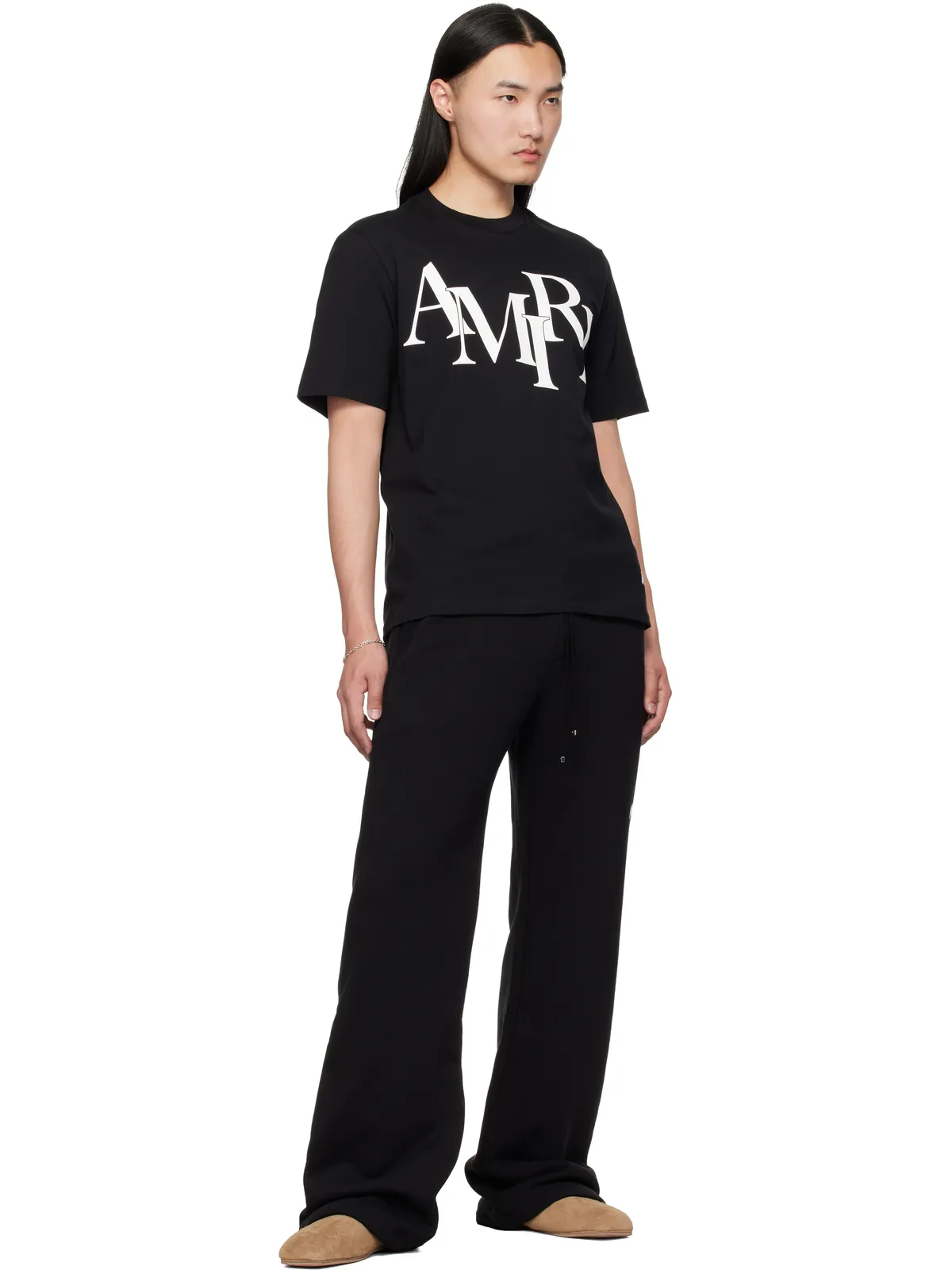AMIRI 'AMIRI Staggered' Tシャツ - 画像4