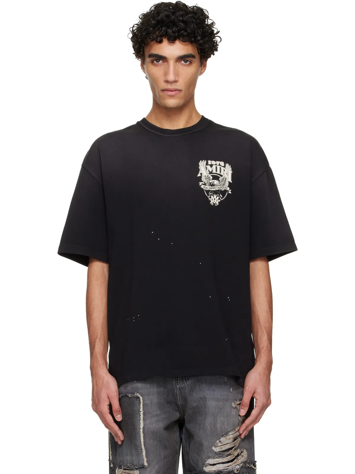 AMIRI AMIRI Eagle オーバーサイズ Tシャツ - 画像1