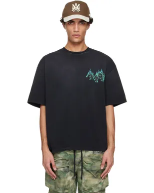 AMIRI 'AMIRI' Flames オーバーサイズ Tシャツ - サムネイル1