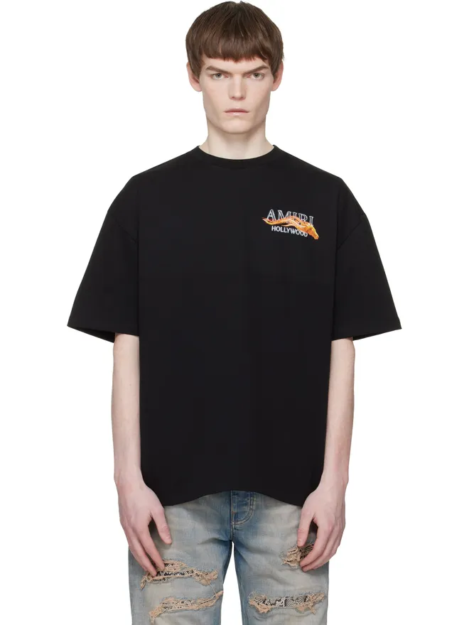 AMIRI AMIRI 'Amiri Hollywood' Horse オーバーサイズ Tシャツの商品画像