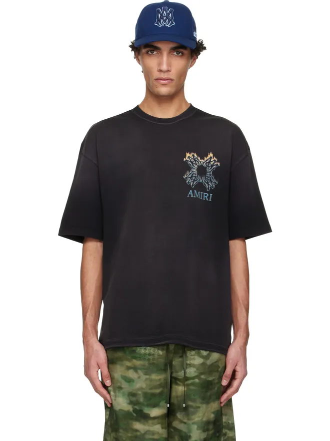 AMIRI AMIRI MA Quad Flames オーバーサイズ Tシャツの商品画像