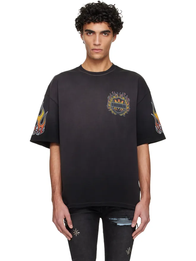 AMIRI AMIRI MA Flames オーバーサイズ Tシャツの商品画像