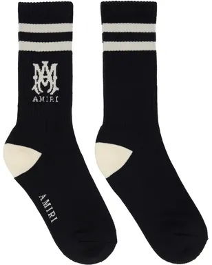AMIRI MA Stripe ソックス - サムネイル1