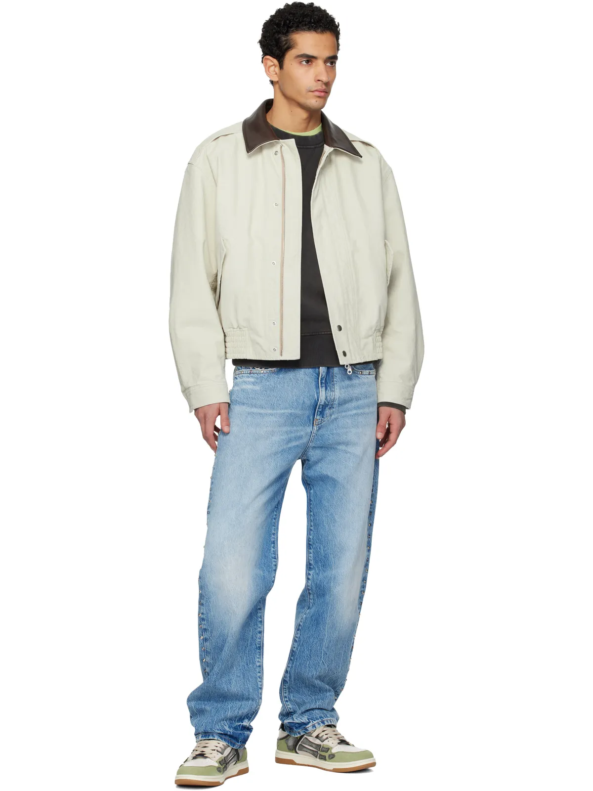 AMIRI XL Skel Top Low スニーカー - 画像5