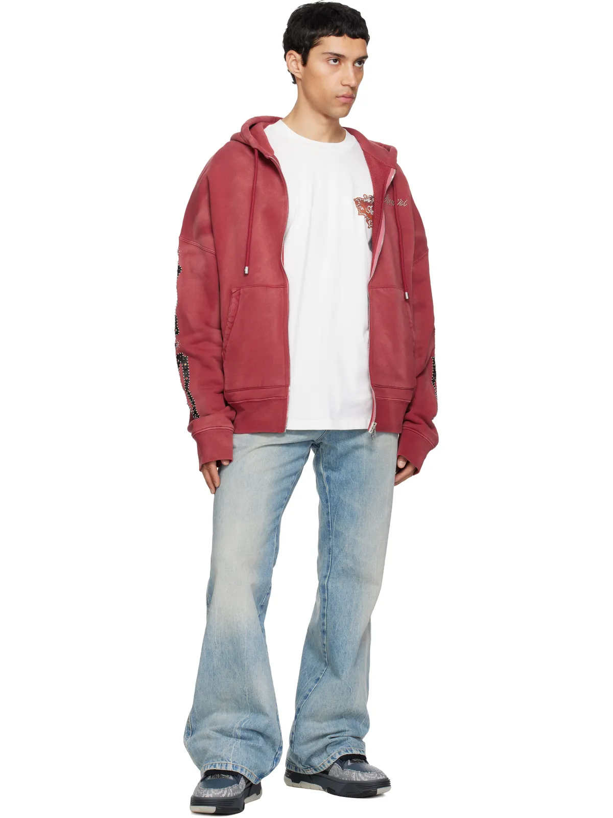 AMIRI Bandana Jacquard MA-1 スニーカー - 画像5
