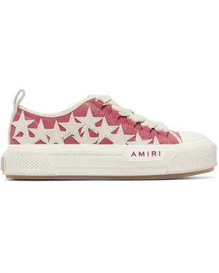 AMIRI Distressed Stars Court Low スニーカー - サムネイル1