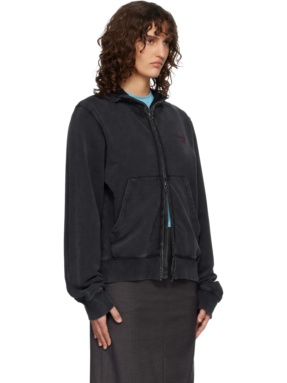 Martine Rose Zip Crew フーディ - 画像2