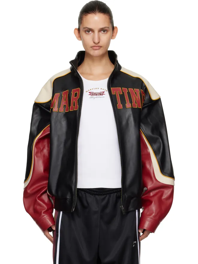 Martine Rose Martine Rose Superbowl レザージャケットの商品画像