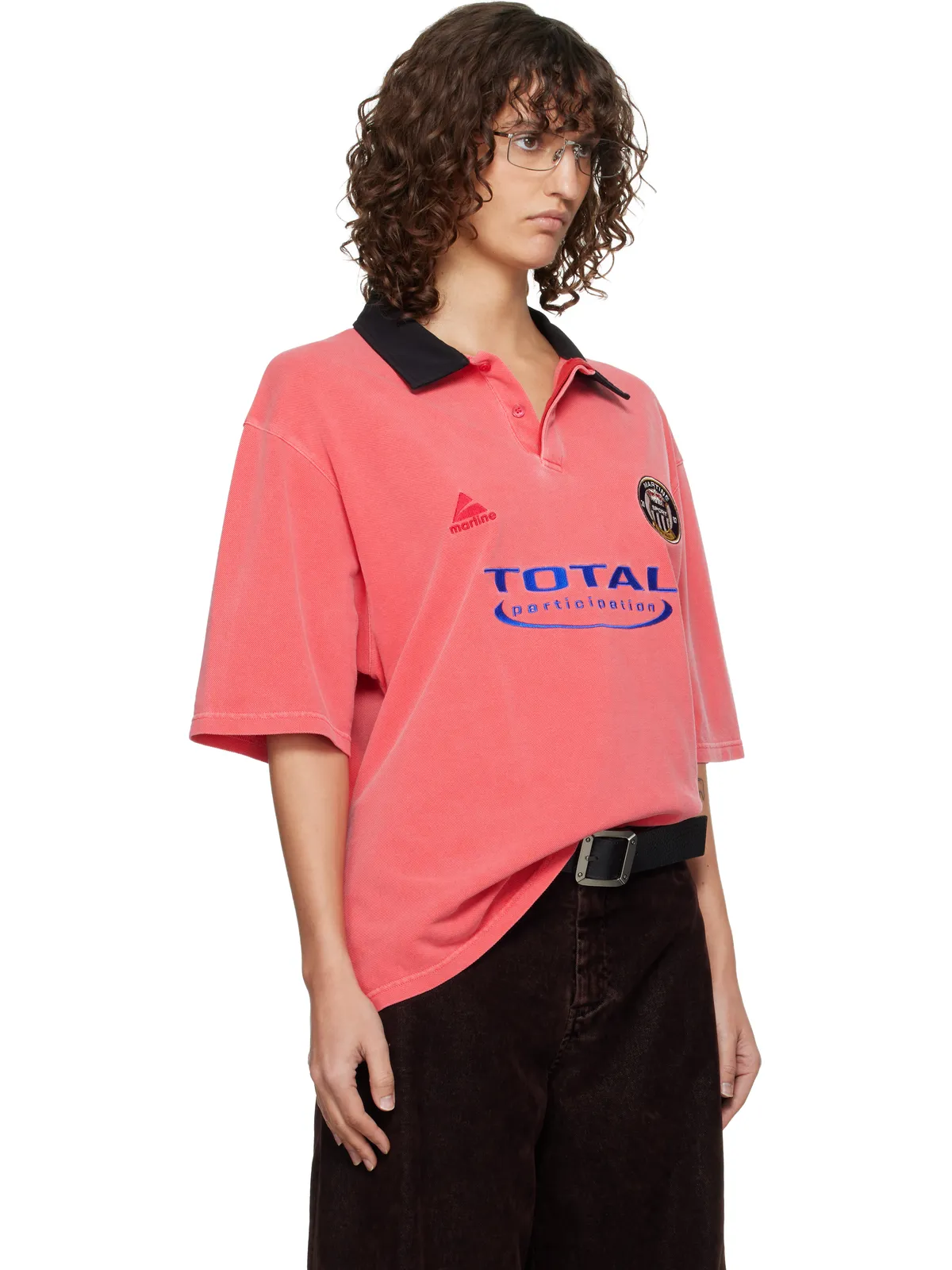 Martine Rose S/S 'Total' Sports オーバーサイズ ポロシャツ - 画像2