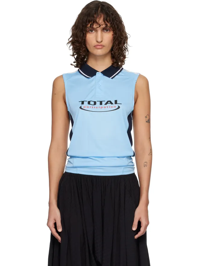 Martine Rose Martine Rose Shrunken Stretch Football ベスト トップスの商品画像