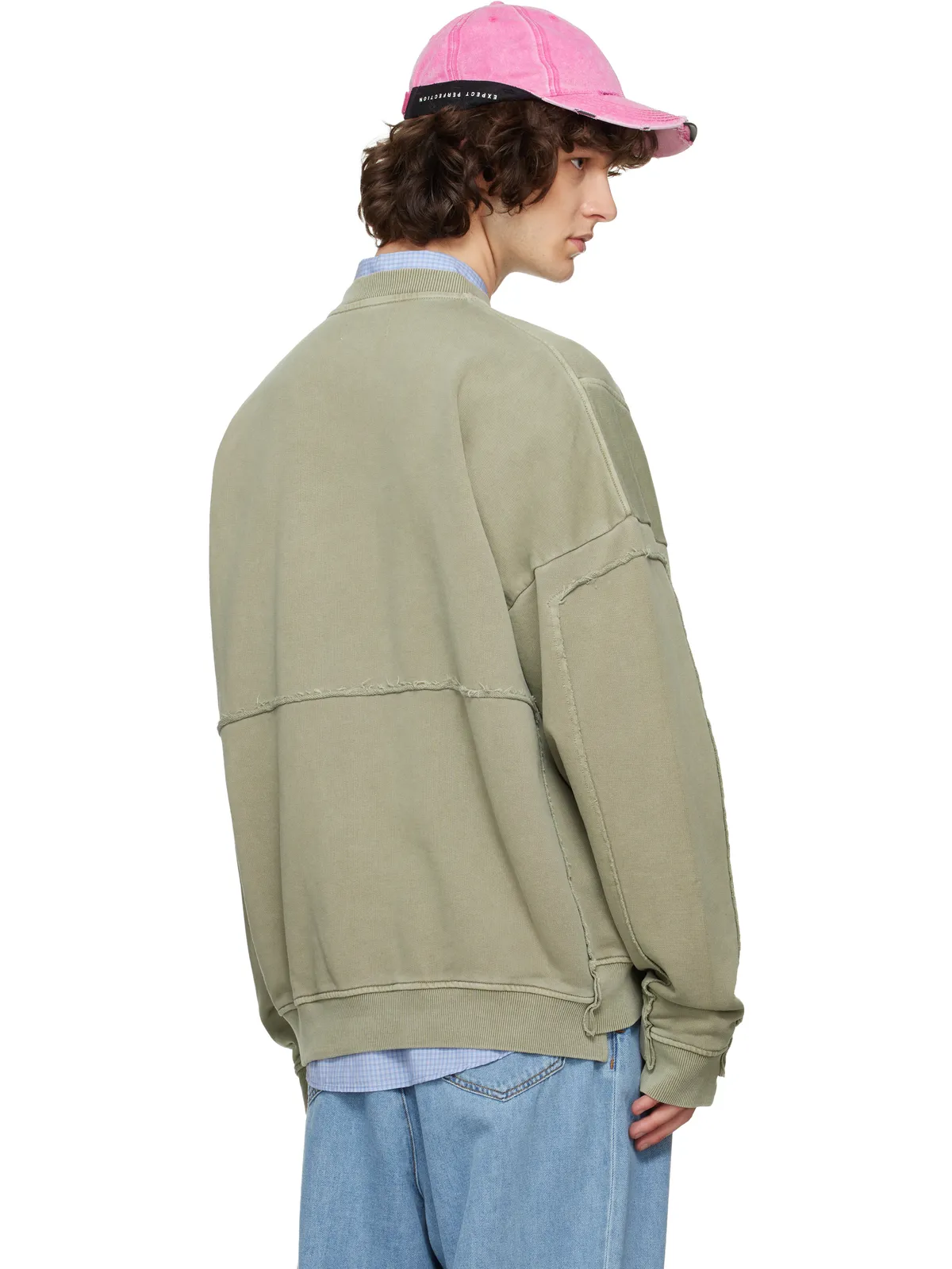 Martine Rose Crew ジップアップ スウェットシャツ - 画像3