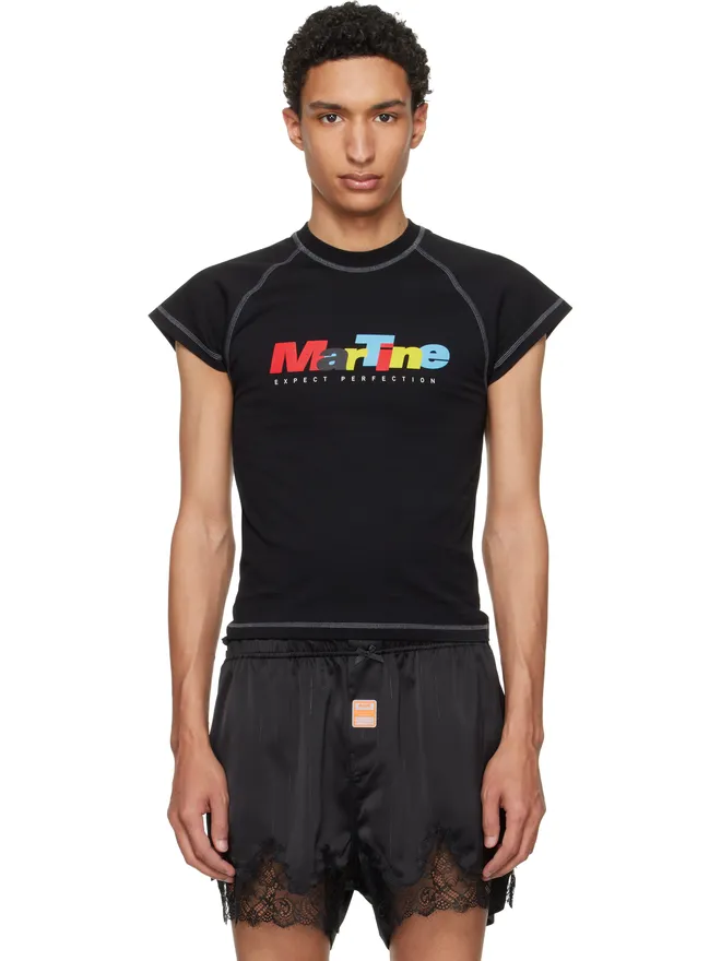 Martine Rose Martine Rose ラグラン シュランケン Tシャツの商品画像