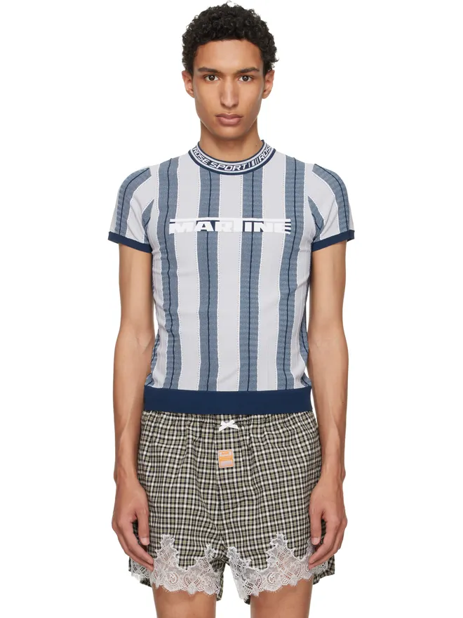 Martine Rose Martine Rose Logo Tight Tシャツの商品画像