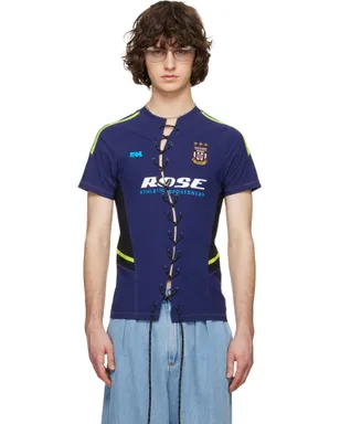 Martine Rose レースアップ Tシャツ - サムネイル1