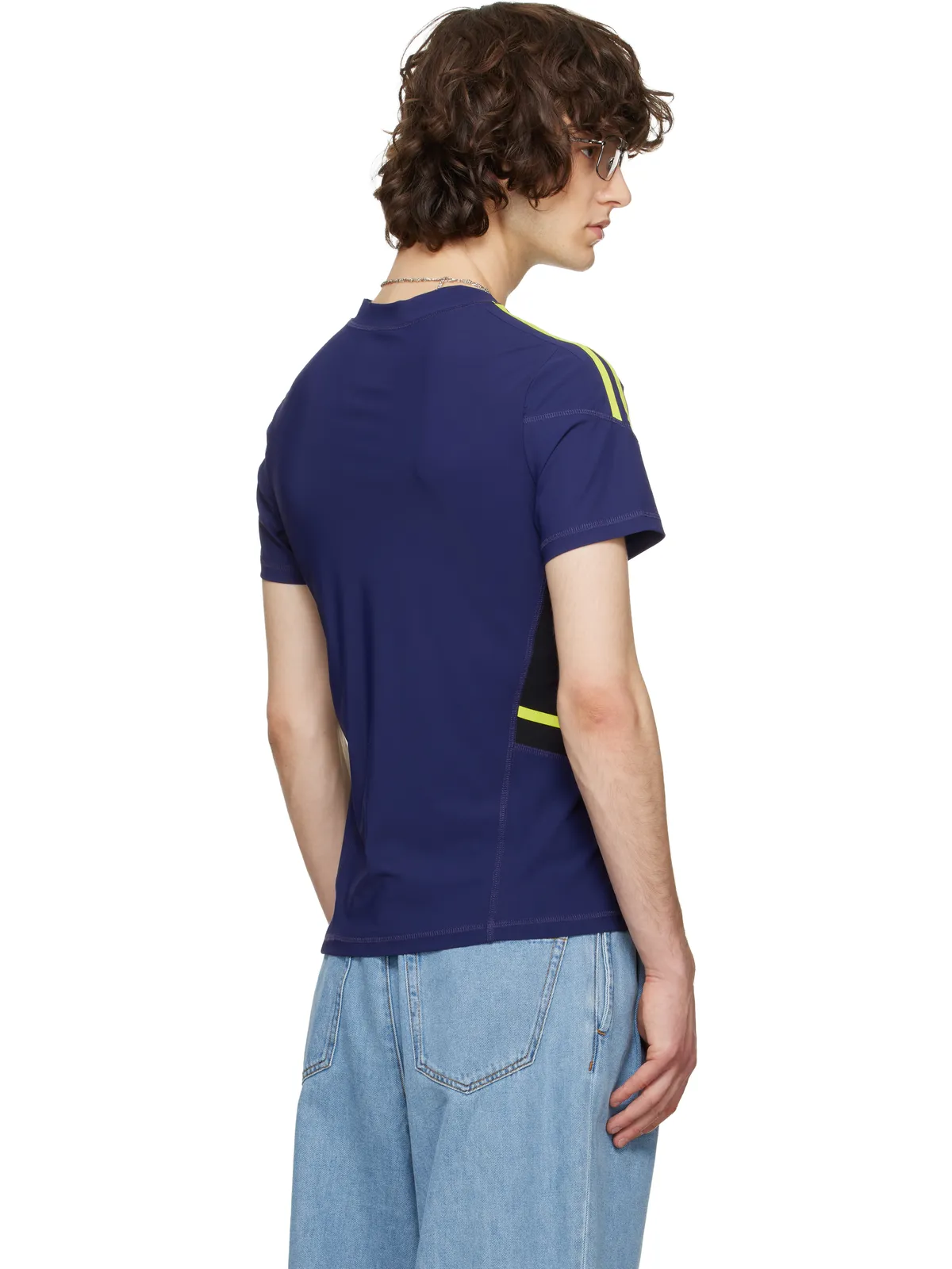 Martine Rose レースアップ Tシャツ - 画像3
