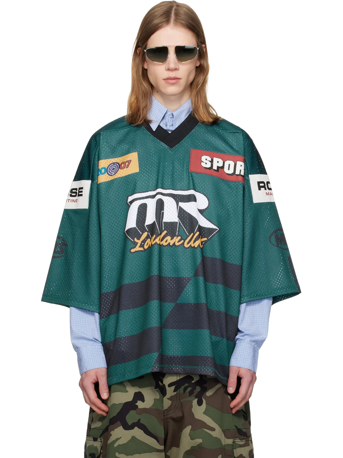 Martine Rose Oversized Hockey ジャージー - 画像1