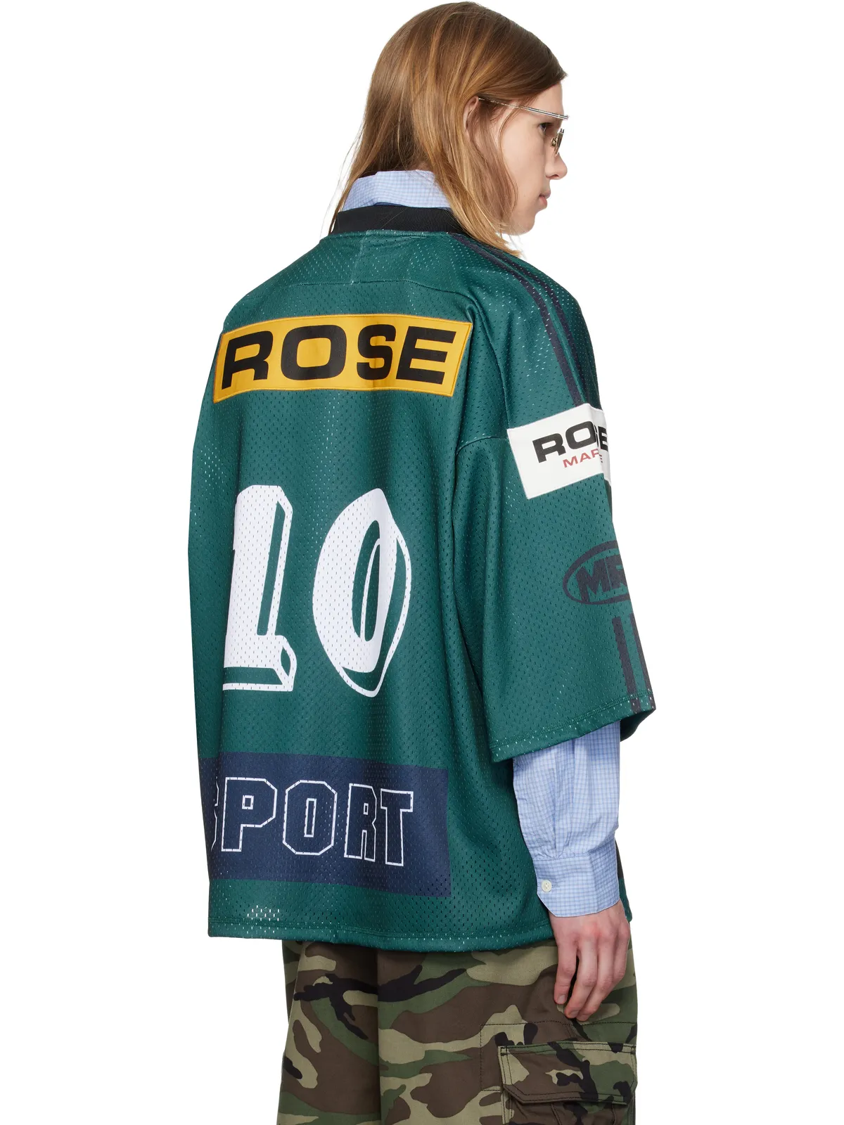 Martine Rose Oversized Hockey ジャージー - 画像3