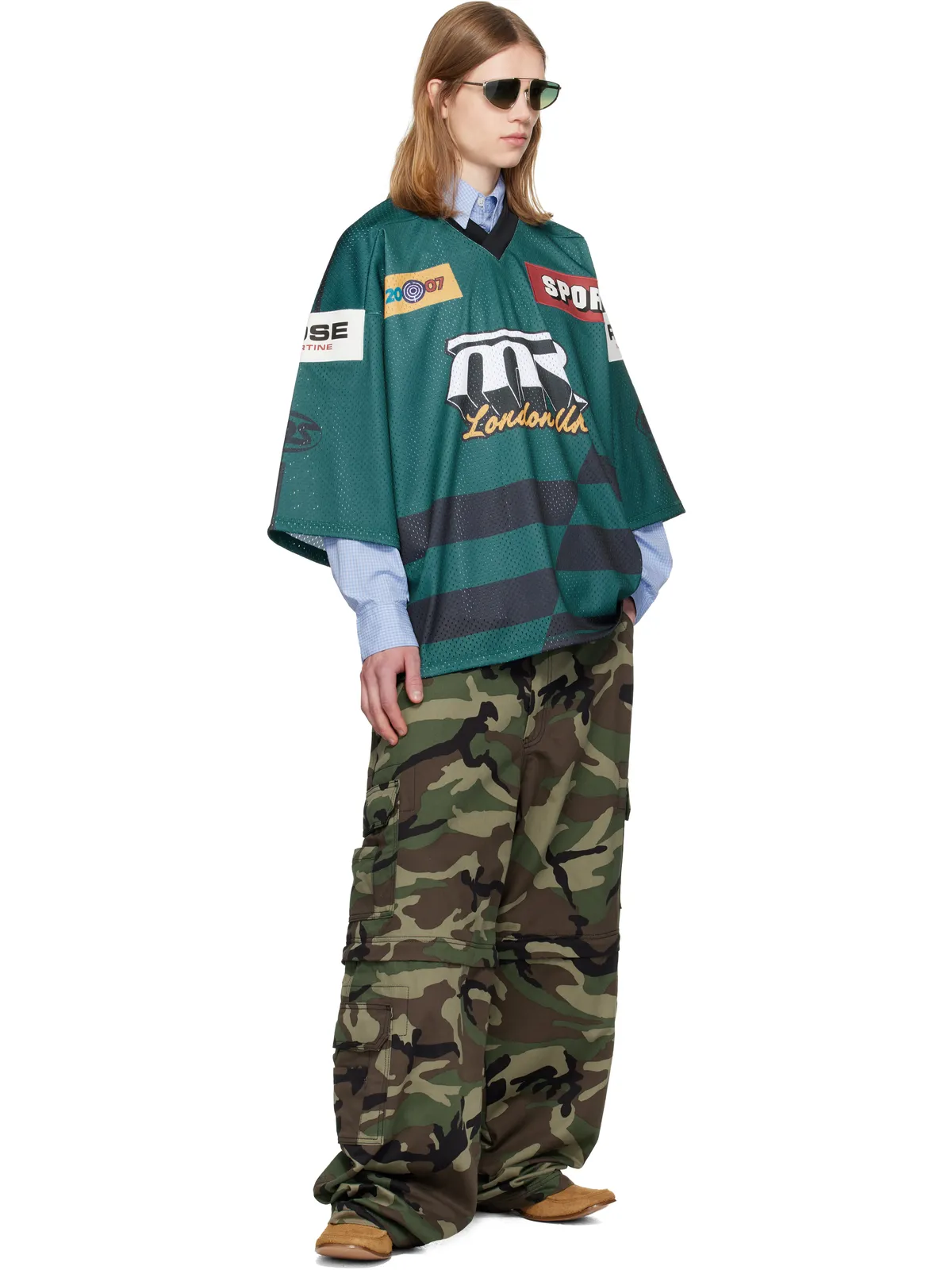 Martine Rose Oversized Hockey ジャージー - 画像4