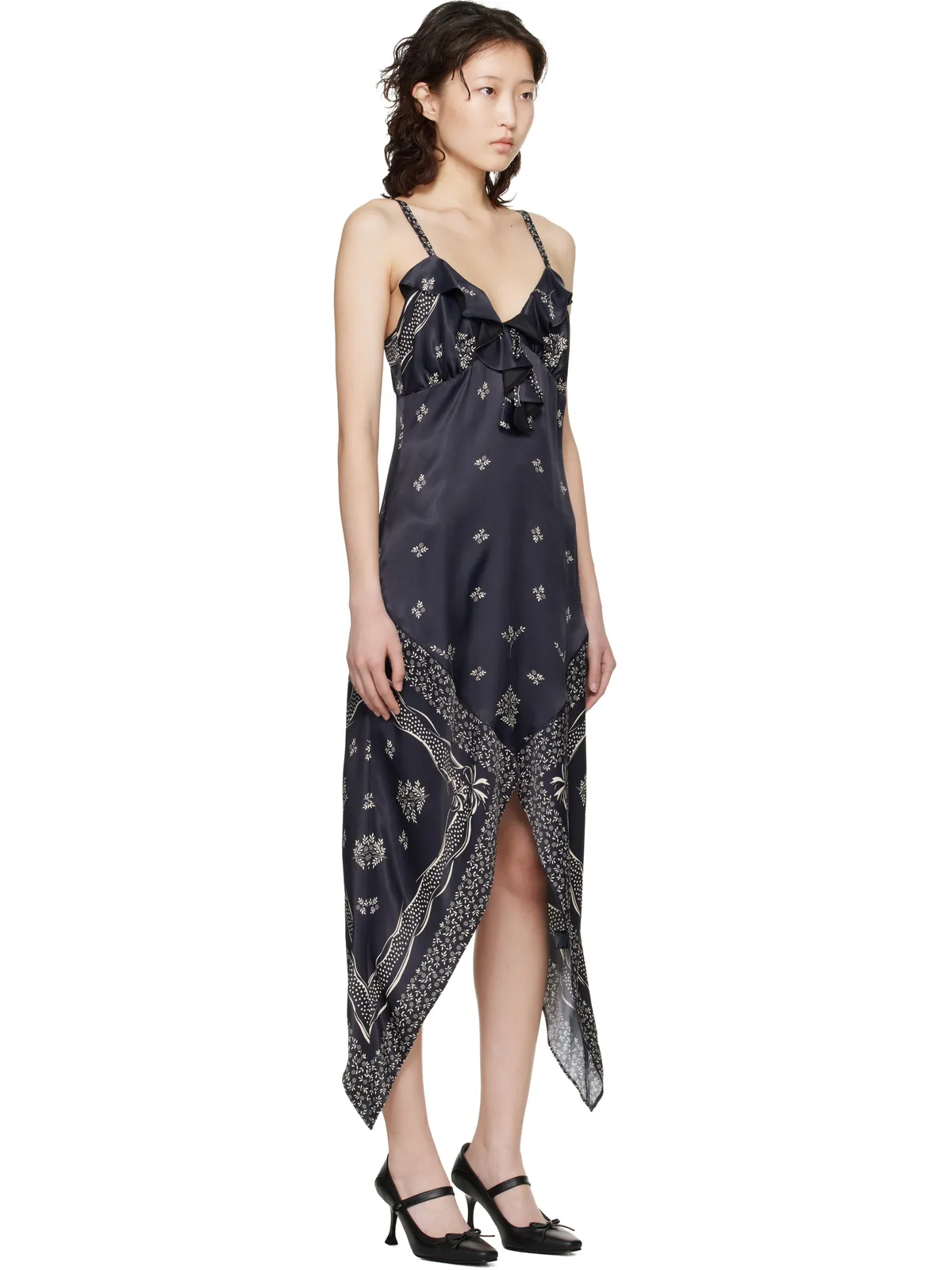 Anna Sui Handkerchief ミディアムドレス - 画像2
