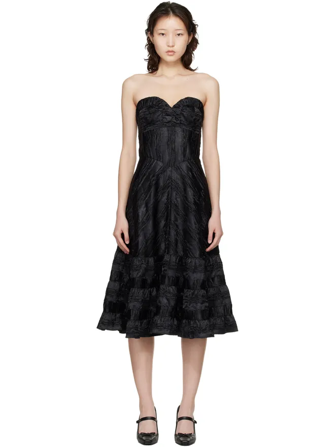 Anna Sui Anna Sui ベアトップ スイートハート ミディアムドレスの商品画像