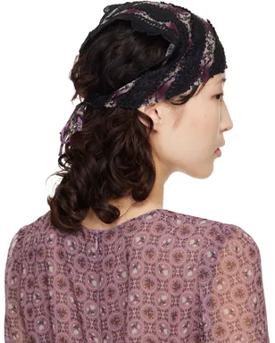 Anna Sui Cameo Stripe Print ヘッドスカーフ - サムネイル3