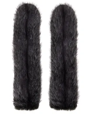 Anna Sui SSENSE限定 Mink フェイクファー ミトン - サムネイル1