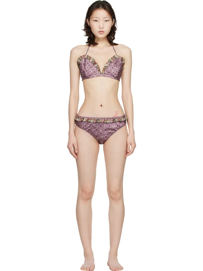Anna Sui Anna Sui サテン ビキニの商品画像