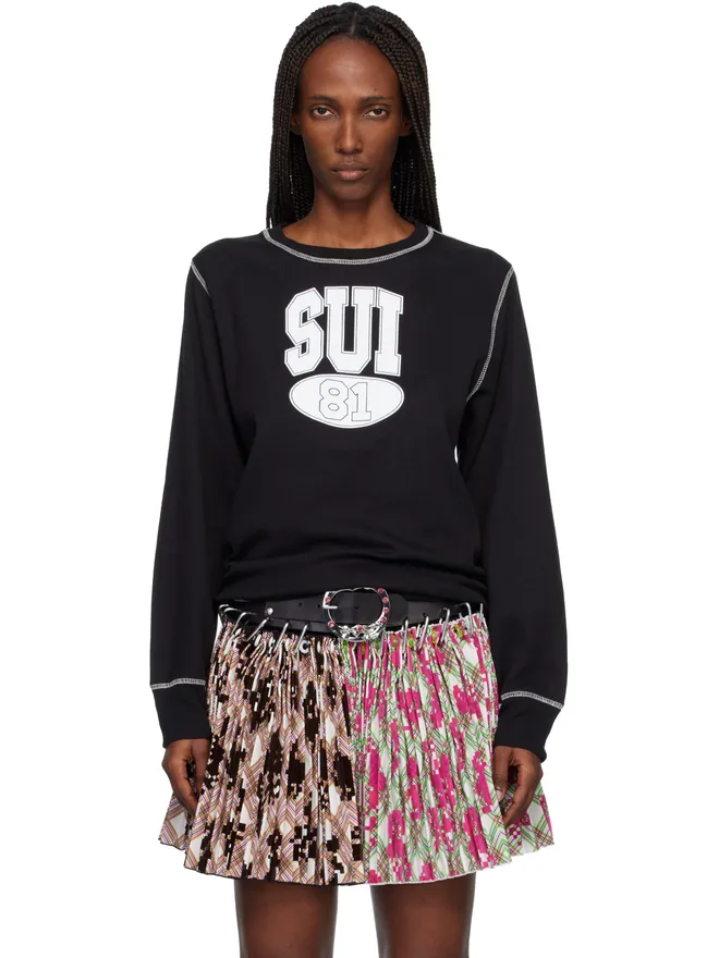 Anna Sui Anna Sui 'Sui 81' サーマルTシャツの商品画像